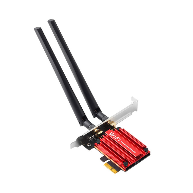 Wholesale Pcie Network Cards Intel Wireless-AC Gigabit BT 5.3 2.4 Ghz/5.8 Ghz/6Ghz WIF6E Interface Type PCIe Network Cards