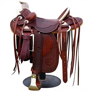 Silla de Montar Inglesa BS International de Cuero Genuino con Grabado Personalizado para Carreras de Caballos, con Árbol de Plástico Resistente al Agua, Alta Calidad NA92 - Product Image 1