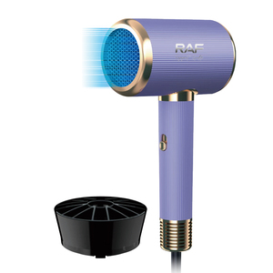ไดร์เป่าผม RAF Professional 1800W 20000 รอบต่อนาที มอเตอร์พกพา น้ำหนักเบา เสียงเบา ป้องกันความร้อนเกิน R.4606 RAF Professional 1800W - Product Image 5