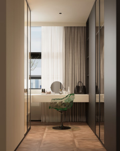 Nexus Design d'intérieur personnalisé de style moderne Rendu 3D Plan d'étage pour la chambre principale Aménagement de l'espace et ameublement pour les villas - Product Image 4