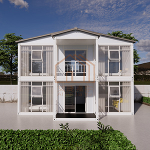 Casa Prefabricada de Contenedor de Lujo de 20 pies, Paneles Sándwich Ignífugos, Diseño Moderno Transpirable, Incluye Baño, Cocina y Sala de Estar - Product Image 2