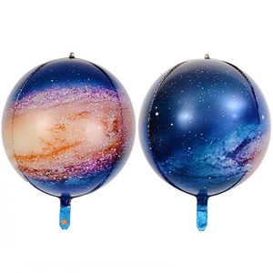 Vente en gros de globes terrestres 4D transparents de 22 pouces, Terre, Lune, Mercure, Vénus, Saturne, <span class=keywords><strong>Mars</strong></span>, Uranus, Neptune, ciel étoilé, soleil, planète ronde, feuille d'aluminium 4D - Product Image 5