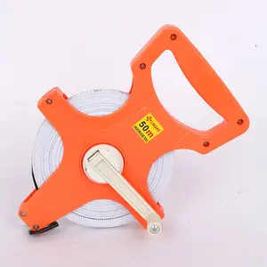 20m 30m 50m 100M high-quality hand-held measuring fiber tape for construction engineering measurement