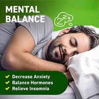 Supplément de relaxation naturelle gommeuse de chanvre de marque de distributeur d'ODM/OEM et de calme de sommeil bon pour la santé,