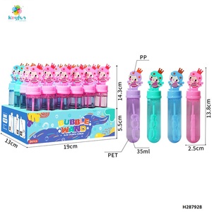ของเล่นคีย์ฟัน ดอลลาร์สโตร์ ชุดไม้เป่าฟองสบู่ยูนิคอร์นสำหรับเด็ก งานแต่งงาน ไม้เป่าฟองสบู่พลาสติก PP สำหรับเล่นในร่ม/กลางแจ้ง H287927 - Product Image 3