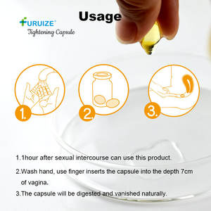 Private Label Natuurlijke Vagina Krimpen Vaginale Aanscherping Capsule Pil Eetbaar Yoni Smeermiddel Krimpen Zorg De Serrage Vaginale - Product Image 3