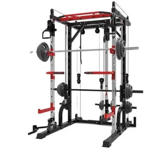 Warehouse In Stock Gym Fitness Equipment Power Cage Power Rack Squat Rack Smith Machine
