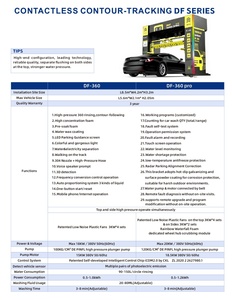 เครื่องล้างรถอัตโนมัติแบบไร้สัมผัส DF360 ระบบทำความสะอาดตามรูปร่างรถ สำหรับใช้ในปั๊มน้ำมัน - Product Image 6