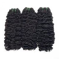 Lots de Cheveux Bouclés Naturels Vietnamiens et Birmans Doublement Étirés Grade 13A, Cuticules Alignées, Sans Perte, Vente en Gros