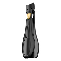 WELLFLYER-Coupe-ongles à ouverture large et anti-éclaboussures S4 NC-519 Premium, avec verrouillage de sécurité, cadeau, soins de beauté, fournitures pour ongles