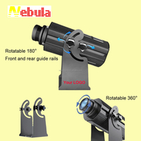 NEBULA 150W 200W 300W LED sin zoom al aire libre IP67 publicidad imagen única LOGO Gobo proyector