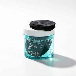 Neogen Dermalogy Real Charcoal Pad 60 Feuilles Nettoyant Visage Tous Types de Peau - Product Image 1