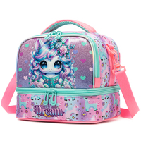 Sac isotherme de haute qualité Jasminestar, sac à lunch réutilisable, sac à lunch mignon sirène, sac à lunch isotherme pour enfants