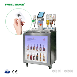 Distributeur automatique <span class=keywords><strong>de</strong></span> cocktails intelligent IoT pour la production en usine TWBEVERAGE, machine à refroidir l'alcool et à mélanger le <span class=keywords><strong>vin</strong></span>, pour la préparation <span class=keywords><strong>de</strong></span> mojitos - Product Image 1