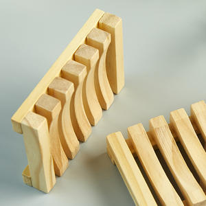 Jabonera de <span class=keywords><strong>madera</strong></span> de bambú con autodrenaje, soporte de jabón de baño personalizado, respetuoso con el medio ambiente - Product Image 4