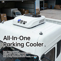 Climatiseur de toit tout-en-un pour voitures, camions, caravanes et camping-cars, 12V/24V, climatisation intérieure électrique pour stationnement