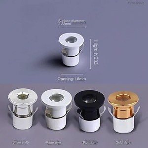 Modern Commercial Adjustable COB Anti-Glare LED Spotlight for Home Office & Hotels IP65 Rated Dimmable <b>Touch</b> Switch - Product Image 4