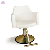 Speway-Mobilier de Salon de Beauté Blanc et Or Confortable Chaise de Salon Berbère Chaises de Coiffure Vente en Gros