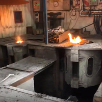Four à induction RXS de 15 tonnes, prix CCM, pour la fabrication de billettes en acier, machine de fonderie, ligne de production de coulée continue à vendre