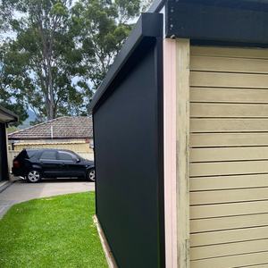 Stores enrouleurs électriques à glissière extérieure, imperméables, résistants au vent, écran rétractable pour patio, balcon, pergola - Product Image 4