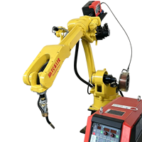 Bras de robot industriel Thinkmotion à 6 axes pour soudage, meulage et manutention, charge utile de 6 kg, portée de 2078 mm, PLC, boîte de vitesses, moteur, CNC, usine