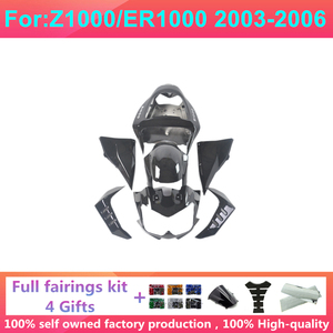Kit completo de carenado inyectado para motocicleta, compatible con Z1000 ER1000 2003 2004 2005 2006, kits de carrocería y carenados Zxmt Z1000/ER10 - Product Image 3
