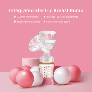 Tiralatte Elettrico Integrato per l'Allattamento del Neonato con Accessori, Pompa per Latte Materno a Vuoto con Display LED - Product Image 2