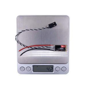 20A ESC BLHeli_S DSHOT600แบบไร้แปรงถ่าน2-4วินาทีตัวควบคุมความเร็วอิเล็กทรอนิกส์ lipos FPV qav Drone multirotor Quadcopter (XR-20A) - Product Image 6