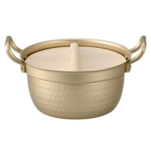 Utensilios de Cocina Tradicionales Japoneses de Alta Calidad, Resistentes a la Oxidación, de Aluminio Prensado en Forma de Olla Escalonada - Product Image 1