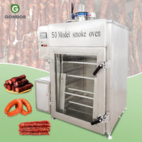 Four industriel automatique pour fumer le poisson, l'anchois, la viande, le poulet et la saucisse