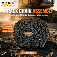 Ensemble de chaînes de chenilles pour excavatrice 30 tonnes avec patins pour train de roulement PC300 CAT330 EX300 SK330
