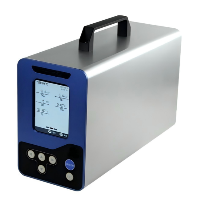 Portable Ultraviolet Flue Gas Analyzer Portable UV Flue Gas Analyzer for SO2/NOx/CO/CO2/O2/HC Ultraviolet Flue Gas Detector