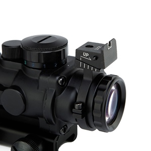 Prism Sight <strong>4X32</strong> <strong>Scope</strong> Red/Green/Blue Reticle <strong>Optical</strong> Sight