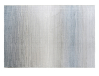Tapis de luxe léger italien de ligne bleue grise moderne avancée minimaliste