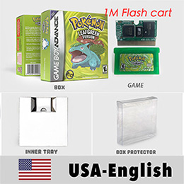 USA leafgreen 1M Flash cart box