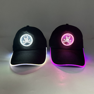 NewL Arcobaleno Riflettente Baseball Caps Fluorescente Rave Hat Glow in The Dark per Uomo e Donna, Arcobaleno Riflettente, Etichettalia Unica