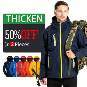 Custom logo Outdoor <b>Work</b> Wear Uniform Soft Shell Waterproof Windproof Windbreaker Mens <b>Fleece</b> Lined Polyester Softshell Jacket - Product Image 1