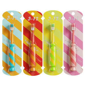 Haoniu – brosse à dents manuelle pour enfants de 3 à 12 ans, poils souples, couleur bonbon, Style dessin animé, pour usage domestique - Product Image 5