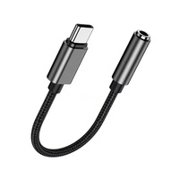 Adaptateur Jack Casque Type-C vers 3,5 mm Adaptateur Jack Type-C vers 3,5 mm Adaptateur de Décodage Numérique USB C DAC