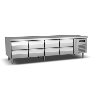 Meilleur prix, table de travail en acier inoxydable 304, <span class=keywords><strong>réfrigérateur</strong></span> sous comptoir pour magasin - Product Image 3