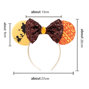 Diademas con orejas de dibujos animados Diademas de Reina Malvada Diadema de pollo Aladino y su lámpara Accesorios para el cabello para Cosplay y fiesta - Product Image 5