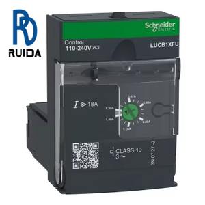 LUCB1XFU Advanced Control Unit Class 10 Motor Starter 0.35...1.4 110...220 V DC/AC Manual Control Electronic - Product Image 1