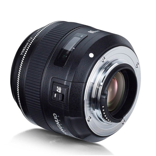 New Sale Standard Prime YN85 mm Lens for Nikon Camera YONGNUO 85 MM F1.8 Lens AF/MF Auto Messa a Fuoco Manuale Lente YN 85 mm