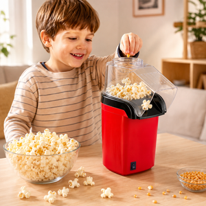 Máquina de <span class=keywords><strong>Palomitas</strong></span> de Maíz Automática con Aire Caliente, Sin Aceite, de Servicio Directo, con Tubería Transparente, Carcasa Compacta, para Cocinas Pequeñas - Product Image 2