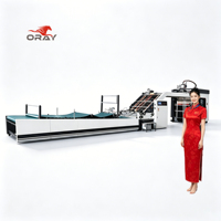 Máquina Laminadora Digital de Ahorro de Energía, Totalmente Automática, 2+2+1, 3 en 1, para Pegado de Cartón Corrugado, Aplicaciones de Prendas de Vestir