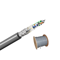 Câble d'alimentation torsadé 4 conducteurs 24 AWG avec fil de drainage et communication RS485, 2 paires (références 9841, 9841LV, 9841NH)