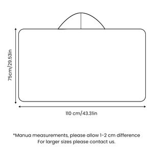 Модное быстросохнущее полотенце-пончо 2026 года с капюшоном и пуговицами для плавания и пляжа - Product Image 3