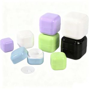 Caja de Plástico para Té, Portátil, Pequeña, Cuadrada, Fácil de Abrir, <span class=keywords><strong>Mini</strong></span> Lata de Viaje, Lata para Té Xi <span class=keywords><strong>Cha</strong></span>, Venta al Por Mayor - Product Image 2