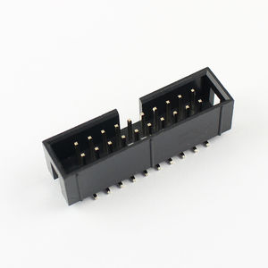 254 2x10P Box Header Connecteur Enveloppé Double Rangée Trou Traversant Pour Carte À Carte Et Câble Ruban - Product Image 1