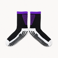 Chaussettes de sport en coton et fibre de nylon avec logo personnalisé, de haute qualité, à semelle rembourrée, pour le football